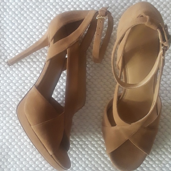 Michael Kors Shoes - NWOT Michael Kors Suede Becky Ankle Sandal